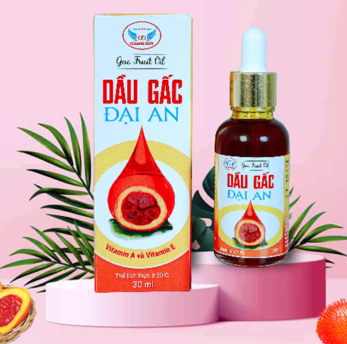 Dầu gấc Đại An QD chai 30ml